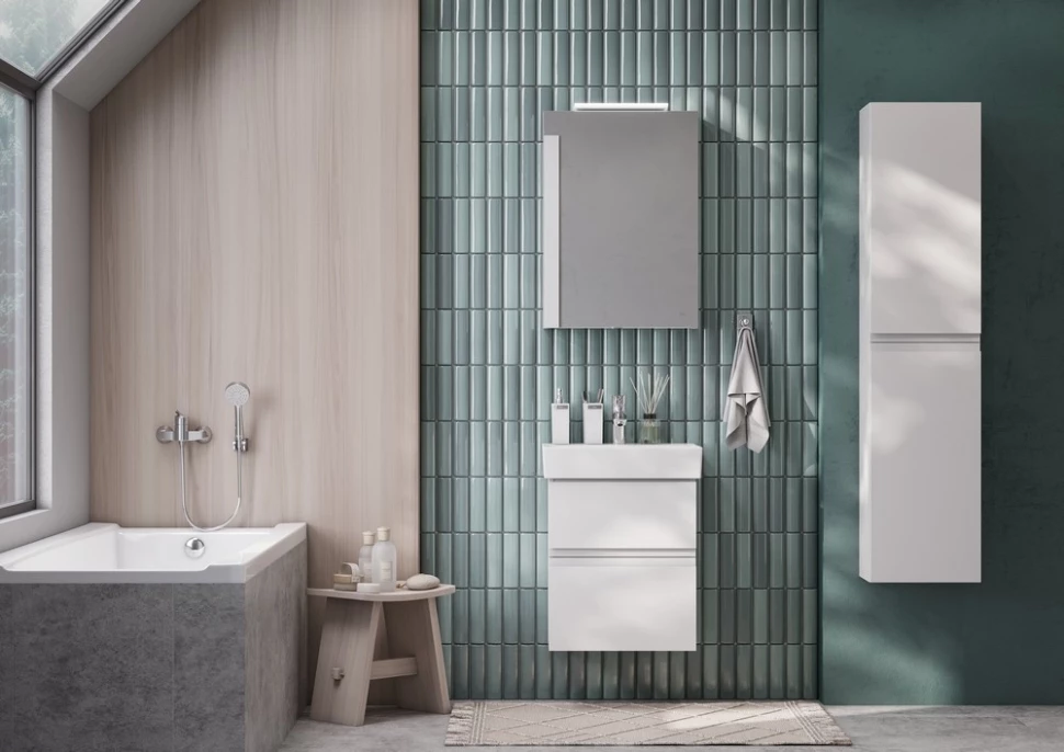 

Комплект мебели белый матовый 50 см Roca Oleta A857638501 + 3274C300Y + A857643501