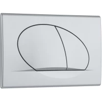 Кнопка смыва Roca Active 42B 8901140B2 для инсталляции, матовый хром
