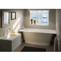 Ванна из литьевого мрамора PAA Uno Grande VAUNOGR/00 170x75 см, белый глянец