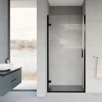 Душевая дверь 90 см Vincea Flex VDP-1F900CLB прозрачное