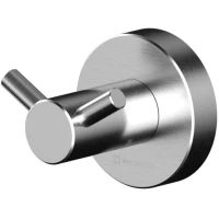 Крючок Whitecross Ergo ER2212NIB двойной, для ванны, никель матовый