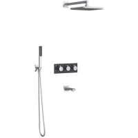 Душевой комплект 250 мм Teska Lande T4020S