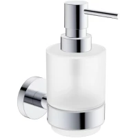Дозатор для жидкого мыла AQUAme Trento AQM7213CR 200 мл, настенный, хром