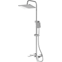 Душевая система Knotlor Vigor KN-72 280x190 мм, со смесителем, хром