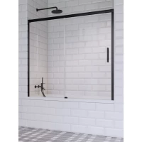 Шторка для ванны Radaway Idea Black PN DWJ 180 Left 10003180-54-01L прозрачное