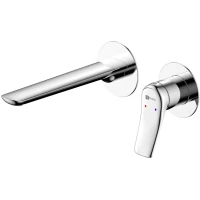 Смеситель для раковины Lemark Ortus LM11326C встраиваемый, без донного клапана, хром