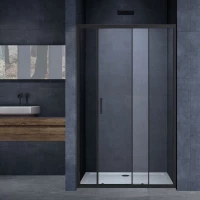 Душевая дверь 120 см Vincea Alpha VDS-3AL120CLB прозрачное