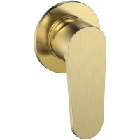 Смеситель для душа AQUAme Novara AQM8813BG встраиваемый, золотой матовый