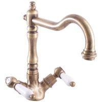 Смеситель для раковины без донного клапана Rav Slezak Morava Eko MK520.5/8SM