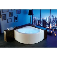 Акриловая гидромассажная ванна 155x155 см Gemy G9252