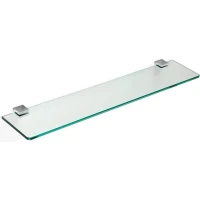 Полка стеклянная Stil Haus Gea GE04(08) 60 см, хром