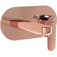 Смеситель для раковины VitrA Root Round A4272126EXP встраиваемый, без донного клапана, медь