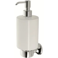Дозатор для жидкого мыла Stil Haus Opera OP30(08) настенный, хром/белый