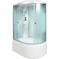 Душевая кабина 120x80x215 см Deto L920LGM+EL интимато
