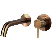 Смеситель для раковины Ramon Soler Odisea Joya 592101CUC встраиваемый, без донного клапана, медь