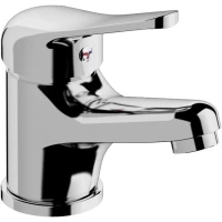 Смеситель для раковины без донного клапана Tiemme Gamma G01SS 411510502