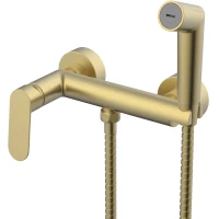 Гигиенический душ Splenka S41.51.03 со смесителем, золотой матовый