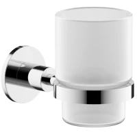 Стакан для зубных щеток Sancos Base SC9030CH настенный, хром