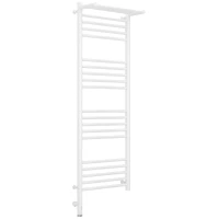 Полотенцесушитель электрический 1200x400 белый глянец МЭМ левый Сунержа Богема с полкой 3.0 12-5806-1240