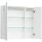 Зеркальный шкаф 82,5x75 см белый глянец L Aquanet Остин 00203924 - 2
