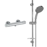 Термостат для душа Jacob Delafon Brive E24334-CP + E12980-CP