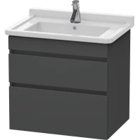 Тумба графит матовый 65 см Duravit DuraStyle DS648704949