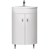 Тумба белый глянец 38x38 см Belux Микро НУ 38 4810924128379