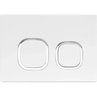 Кнопка смыва Arrow AHM001A для инсталляции, белый глянец