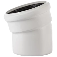 Отвод 125 х 15° Ostendorf SKB 336100