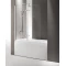Шторка для ванны Cezares Eco 120 см прозрачное стекло ECO-O-V-21-120/140-C-Cr - 1