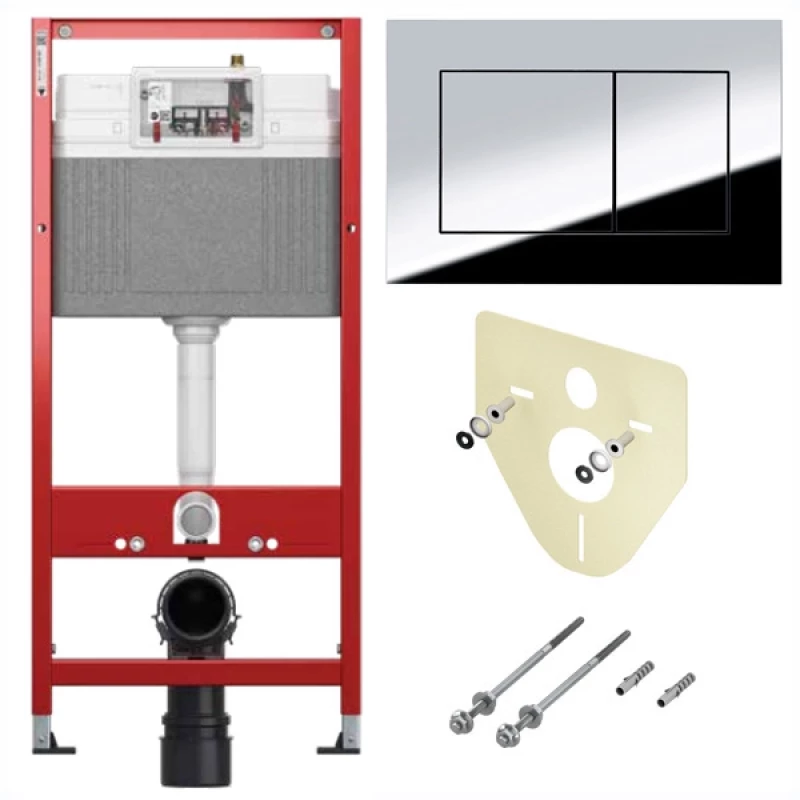 Комплект подвесной унитаз Gustavsberg Hygienic Flush 5G84HR01 + система инсталляции Tece 9400412