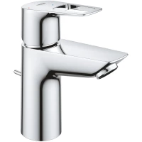 Смеситель для раковины Grohe BauLoop New 22054001 CoolStart, с донным клапаном, хром