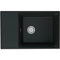 Кухонная мойка Point Этна PN3012B 78x50 см, черный