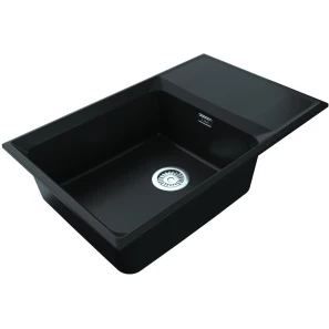 Изображение товара кухонная мойка point этна pn3012b 78x50 см, черный