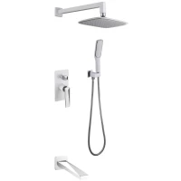 Душевой комплект 250 мм Boheme Venturo 374-W-2