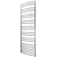 Полотенцесушитель водяной Grota Calma 4607118218875 1800x630, матовый хром