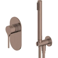 Смеситель для душа Feramolli Eva Bella ORS1913 встраиваемый, с душевым гарнитуром, медь матовая