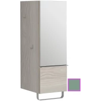 Полуколонна оливковый матовый с зеркальной дверцей шарниры справа Jacob Delafon Odeon Up EB893D-M47