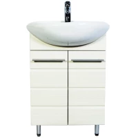 Тумба с раковиной штрокс 57 см Orange Корро Ko-55TUS+RA