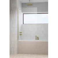 Шторка для ванны Radaway Modo New Brushed Gold PNJ II 80 10006080-99-01 прозрачное