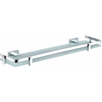Полка стеклянная Wonzon & Woghand Flat WW-9727 60,7 см, хром