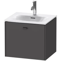 Тумба графит матовый 52 см Duravit Brioso BR420904949