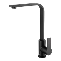 Смеситель для кухни Wonzon & Woghand WW-AE4550-MB черный матовый