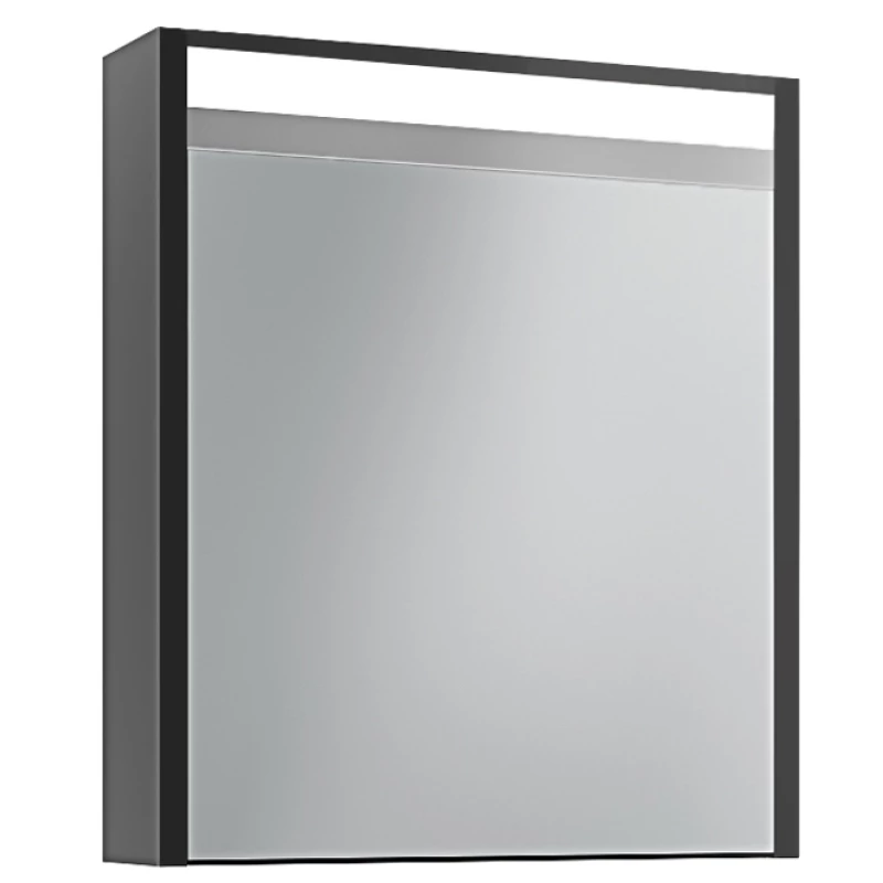 Зеркальный шкаф 56,5x75 см черный глянец EFP Carino 2-752-43-S