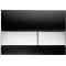 Монтажный элемент для подвесного унитаза + смывная клавиша Tece TECEsquare черный/глянцевый хром 9300302 + 9200010 + 9380014 + 9240807 - 6