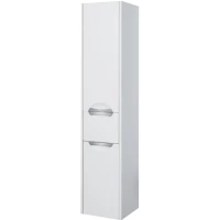 Пенал Акватон Сильва 1A215603SIW7L подвесной L, с бельевой корзиной, дуб полярный