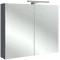 Зеркальный шкаф серый антрацит 80x65 см Jacob Delafon Odeon Up EB796RU-442 - 1
