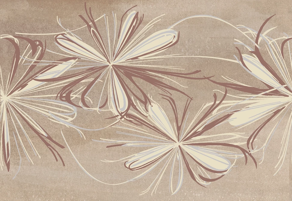Декор Azori Sonnet Beige Flower 20,1x50,5