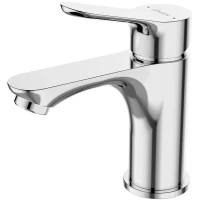 Смеситель для раковины Lemark Siberia LMF-7012B-C без донного клапана, хром