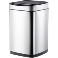 Мусорное ведро Arrow PW-802 12 л, сенсорное, нержавеющая сталь